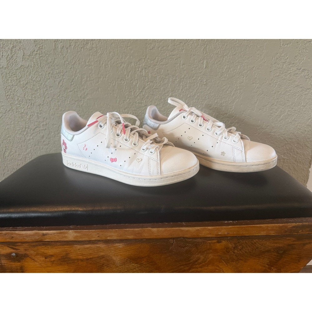 Adidas Stan Smith Hello Kitty and Friends Sanrio White‎ Pink ID7230 Mens Womens